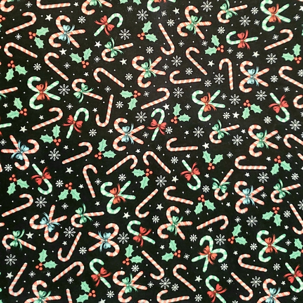 Candy Cane Connection By Brother Sister Design Studio, Approx 76" x 44", New